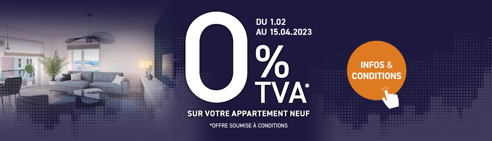 0% TVA pour votre appartement neuf